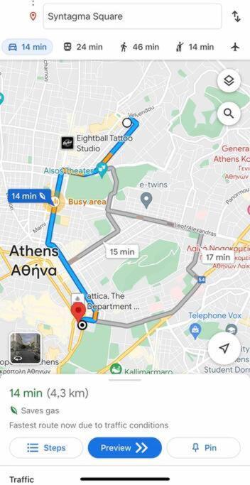 Apartamento Lux & Style 75Sqm With Private Parking In Atenas Exterior foto