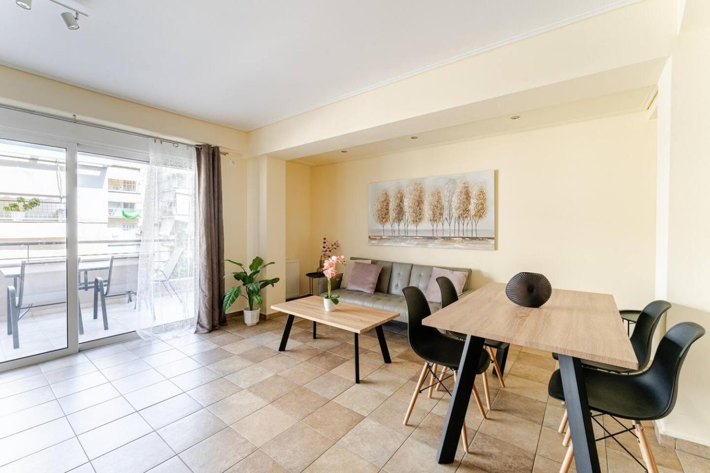 Apartamento Lux & Style 75Sqm With Private Parking In Atenas Exterior foto
